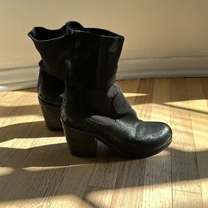 Barney’s leather ankle boots